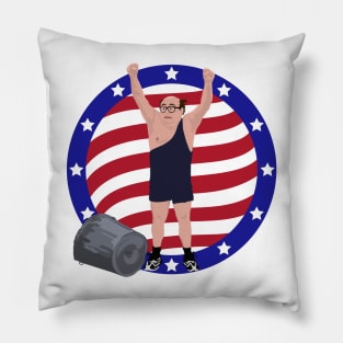 The Trashman - A Real American Pillow