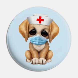 Cute Puppy Baby Nurse Pin