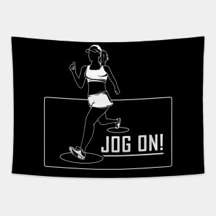 Jogging for Women Tapestry