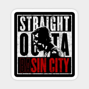 Straight Outta baSin City Magnet