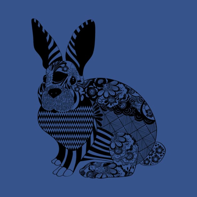 Trippy bunny by obmik