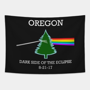 Oregon: Dark Side Of The Eclipse 8-21-17 Tapestry