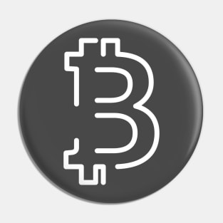 Bitcoin Logo Crypto BTC Pin