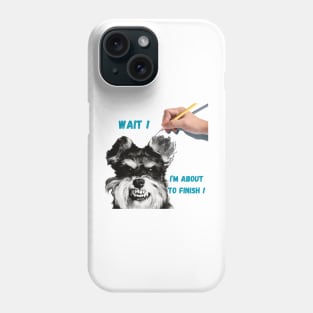 Perrito desesperado Phone Case