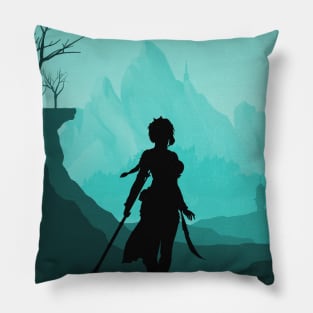 Human Sorceress Pillow