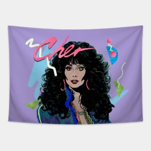 CHER 80S RETRO STYLE Tapestry