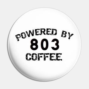 Powered By Coffee 803 Pin