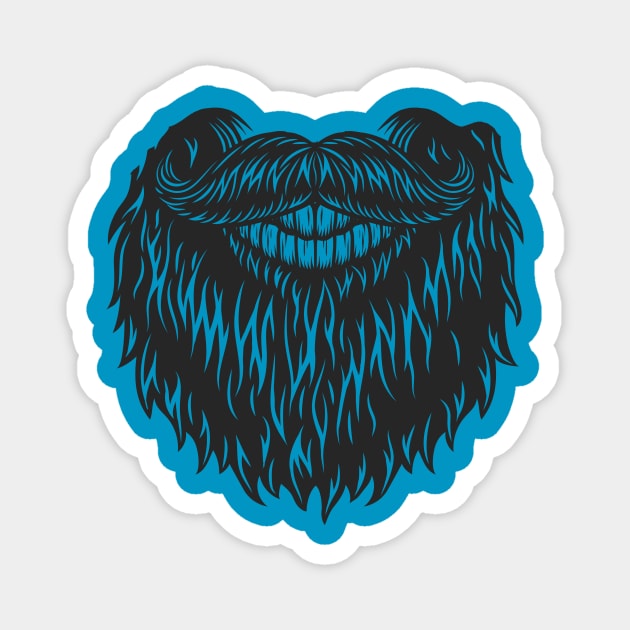 Beard Magnet by vladocar