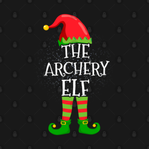 Discover Archery Elf Family Matching Christmas Group Funny Gift - Archery Elf - T-Shirt