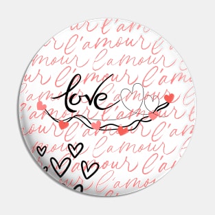 Valentine love Pin