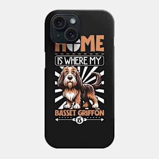 Home is with my Grand Basset Griffon Vendéen Phone Case