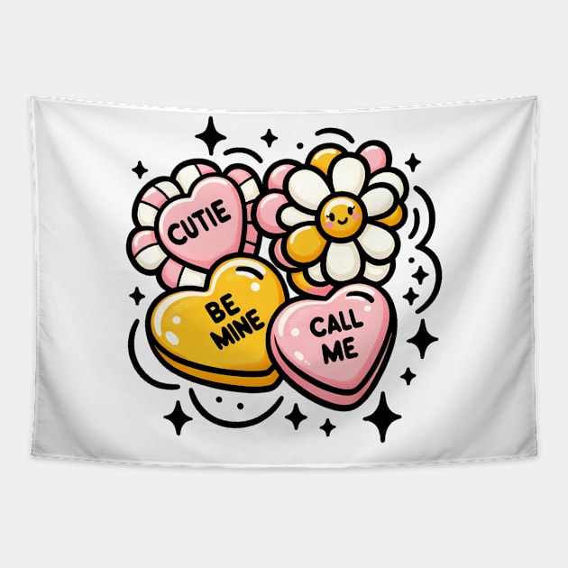 Be Mine Tapestry by MZeeDesigns