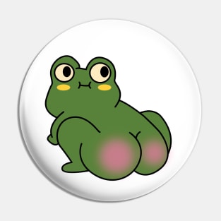 Butt Frog Pin