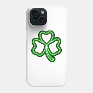 Simplistic Lucky Shamrock Irish Culture Phone Case