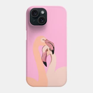 Flamingo Love Phone Case