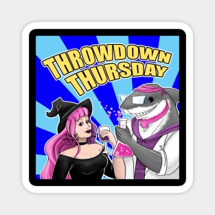 Throwdown Thursday Podcast Logo! Magnet