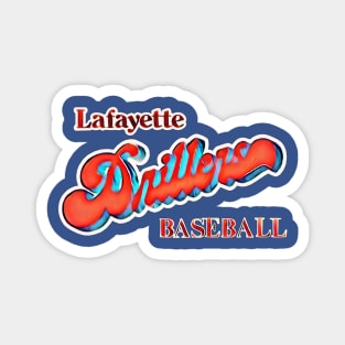 Lafayette Drillers Baseball Magnet