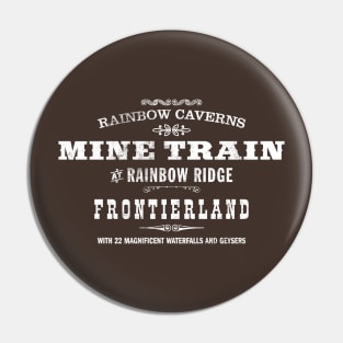 Frontierland Mine Train 1956 Pin