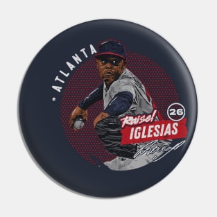 Raisel Iglesias Atlanta Dots Pin