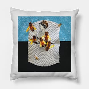 Letting out the bees Pillow