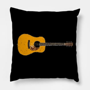 Tony Rice/Clarence White Martin D28 Acoustic Guitar Pillow