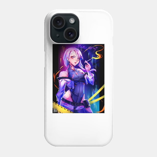 Lucy (Cyberpunk Edgerunners) Phone Case by alinalal