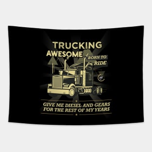 Vintage Truck Tapestry