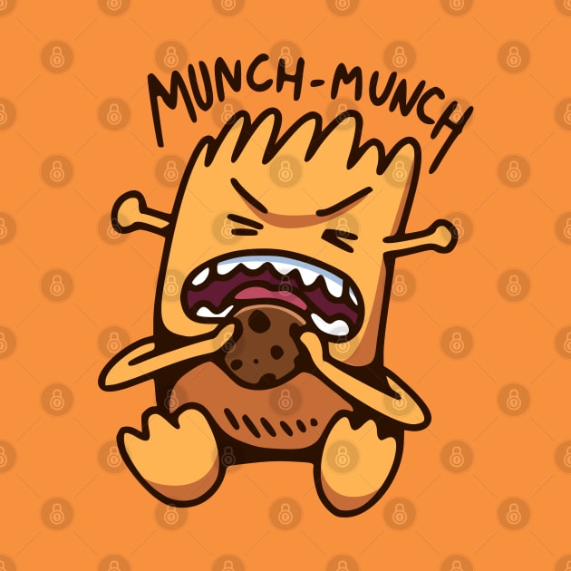 This Monster Eats Cookies by bhirawa2468