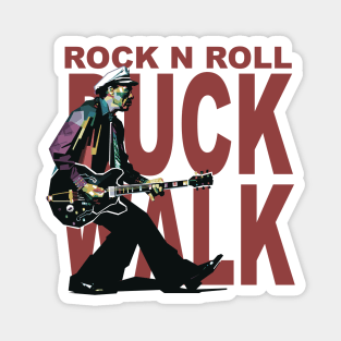 ROCK N ROLL DUCK WALK Magnet