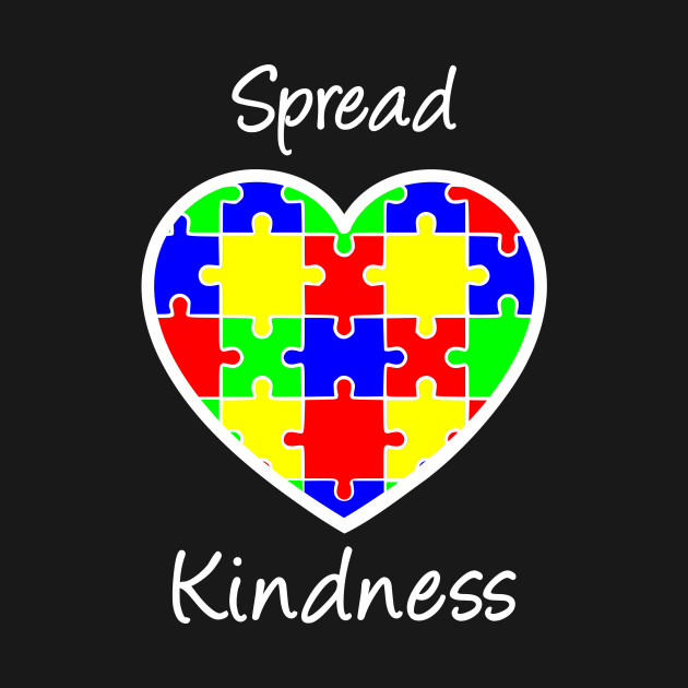 Disover Autism Awareness Spread Kindness Heart - Autism Awareness - T-Shirt