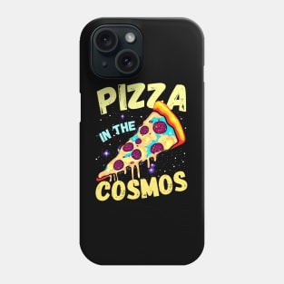 Pizza in the Cosmos | Funny Galaxy Phone Case