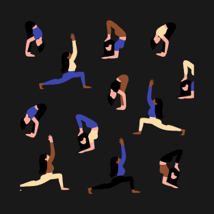 Ladies Doing Yoga T-Shirt