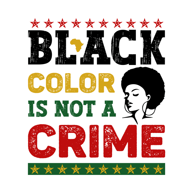 Black Color is Not a Crime by Seedsplash