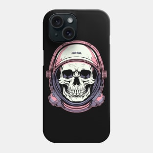 Skull with Helmet Phone Case