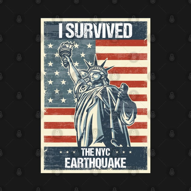 Earthquake April 5th 2024 - I Survived The NYC Earthquake by TeeTypo
