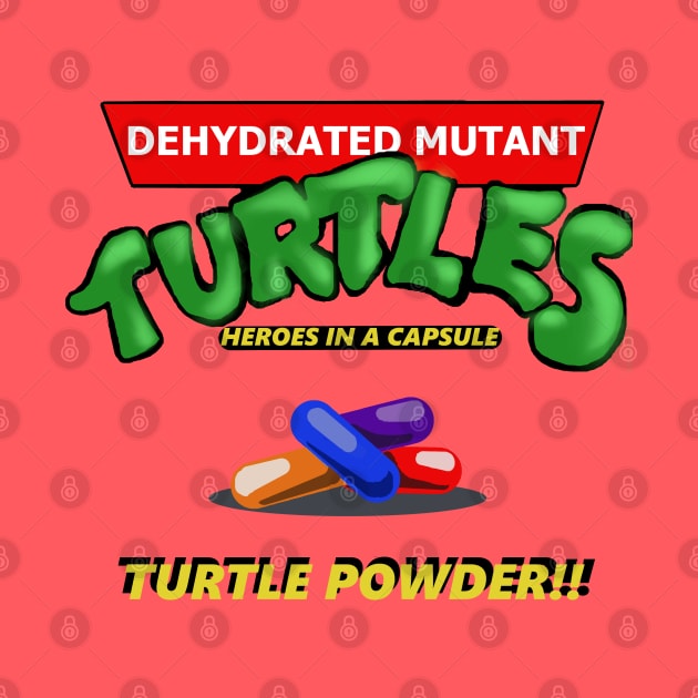 Dehydrated Mutant Turtles! by talysman
