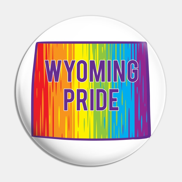 Wyoming Pride Pin by Manfish Inc.