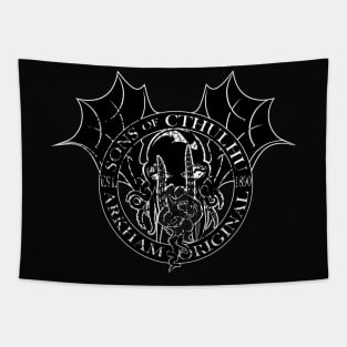 Sons of Cthulhu- Arkham Original-distressed Tapestry