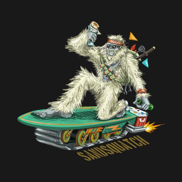 Sandsquatch by Capt. Jack