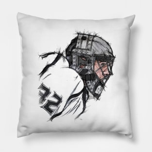 Jonathan Quick Los Angles Sketch Pillow