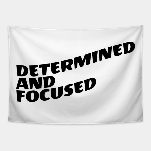 Determined And Focused Tapestry by Texevod