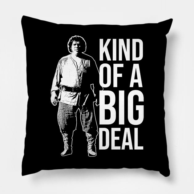 The Princess Bride Fezzik Big Deal Pillow by Bone Perez