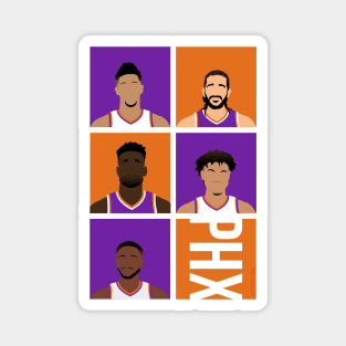 Phoenix Suns BIG 5 Magnet