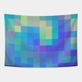 Mosaic of Bright Colors Tapestry