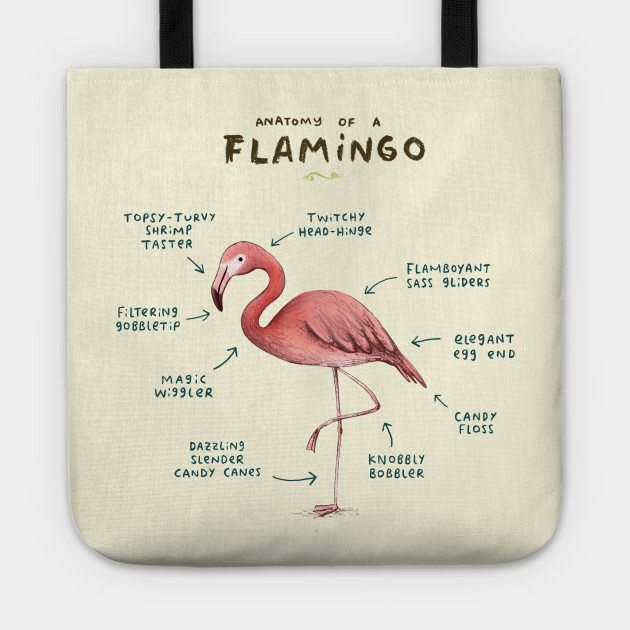 flamingo tote