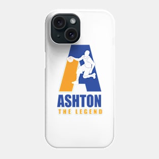 Ashton Custom Player Basketball Your Name The Legend Phone Case