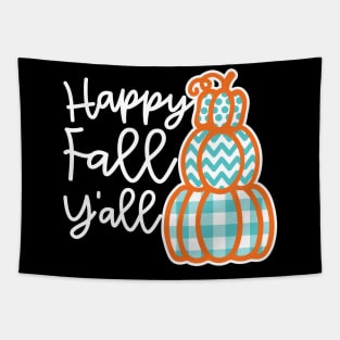 Happy Fall Y’all Halloween Autumn Southern Cute Tapestry