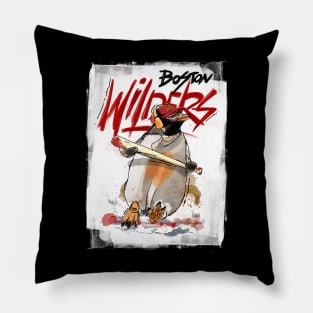 Boston Wilders Brush Framing Pillow