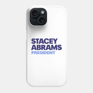 Stacey Abrams President 2024 TShirt | Primary Elections Sticker Phone Case