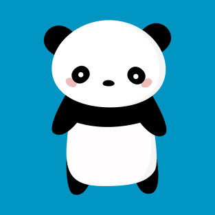 Kawaii Panda Bear T-Shirt T-Shirt